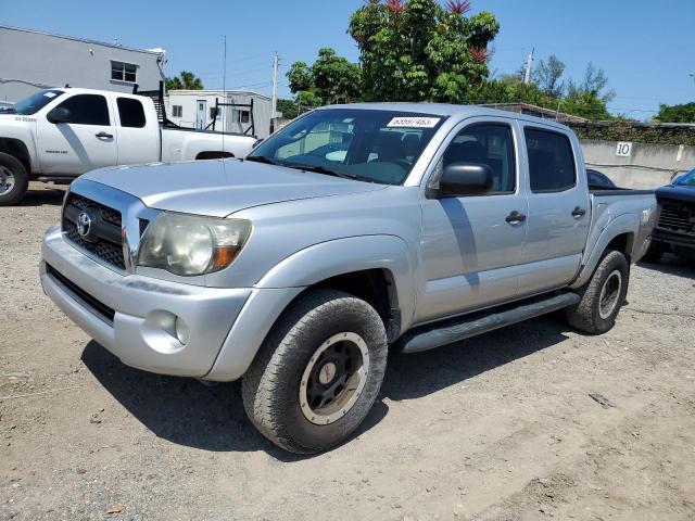 5TFJU4GN7BX009967 - 2011 TOYOTA TACOMA DOUBLE CAB PRERUNNER SILVER photo 1