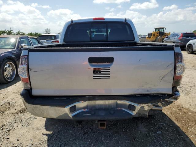 5TFJU4GN7BX009967 - 2011 TOYOTA TACOMA DOUBLE CAB PRERUNNER SILVER photo 6