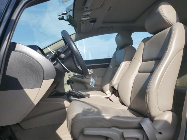 2HGFA16029H017395 - 2009 HONDA CIVIC EXL BLACK photo 7