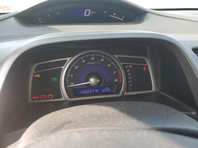 2HGFA16029H017395 - 2009 HONDA CIVIC EXL BLACK photo 9