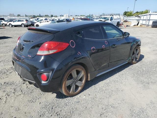 KMHTC6AE4DU104177 - 2013 HYUNDAI VELOSTER TURBO BLACK photo 3