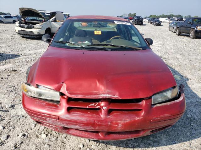 1B3EJ46X1YN274435 - 2000 DODGE STRATUS SE RED photo 5