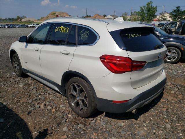 WBXHT3C38J5F89472 - 2018 BMW X1 XDRIVE28I WHITE photo 2