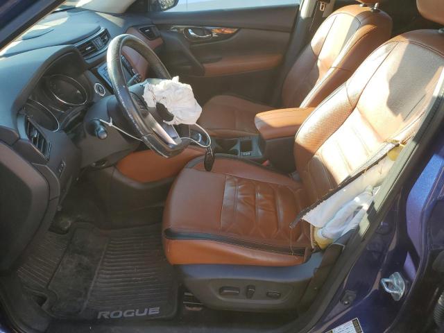 5N1AT2MV5JC738997 - 2018 NISSAN ROGUE S BLUE photo 7