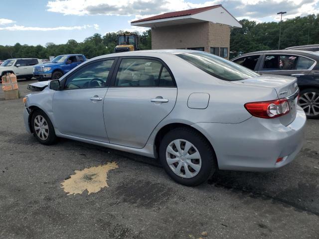 JTDBU4EE7B9168015 - 2011 TOYOTA COROLLA BASE Plata foto 2