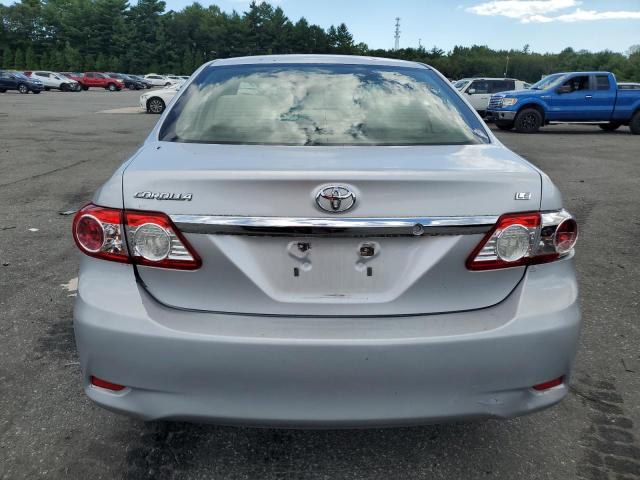 JTDBU4EE7B9168015 - 2011 TOYOTA COROLLA BASE Plata foto 6