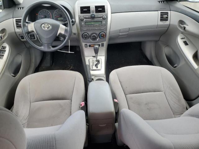 JTDBU4EE7B9168015 - 2011 TOYOTA COROLLA BASE Plata foto 8