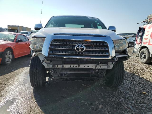 5TBDT58107S451402 - 2007 TOYOTA TUNDRA CREWMAX LIMITED WHITE photo 5