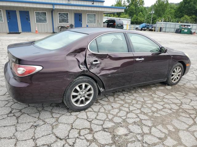 JTHBA30G445023924 - 2004 LEXUS ES 330 MAROON photo 3