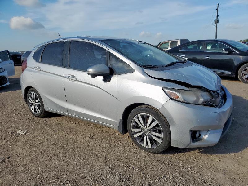 JHMGK5H73GS003401 - 2016 HONDA FIT EX SILVER photo 4