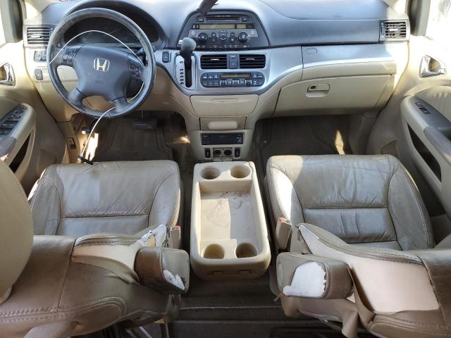 5FNRL3H78AB056613 - 2010 HONDA ODYSSEY EXL MAROON photo 8