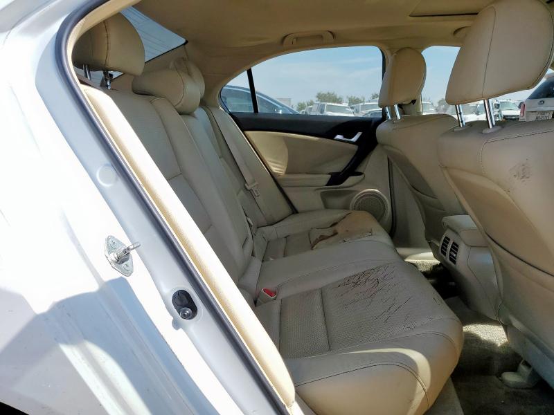 JH4CU2F47DC014360 - 2013 ACURA TSX WHITE photo 10