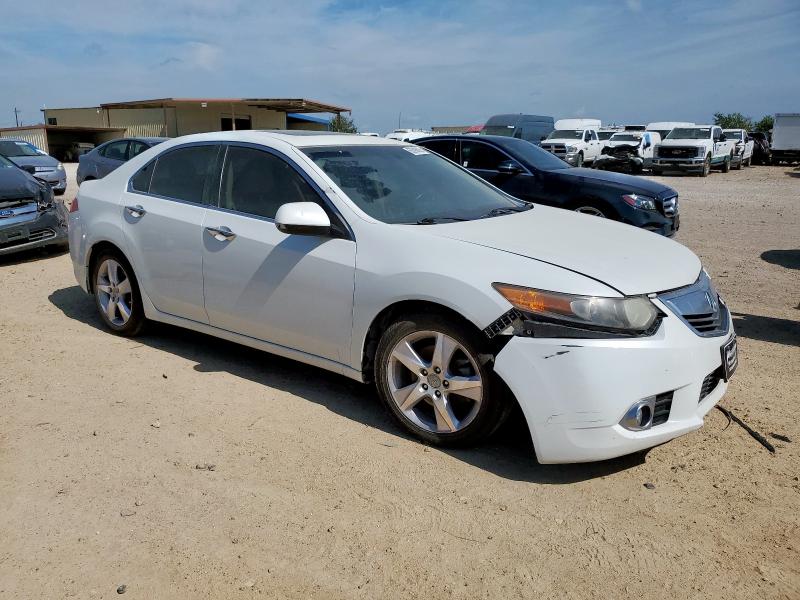 JH4CU2F47DC014360 - 2013 ACURA TSX WHITE photo 4