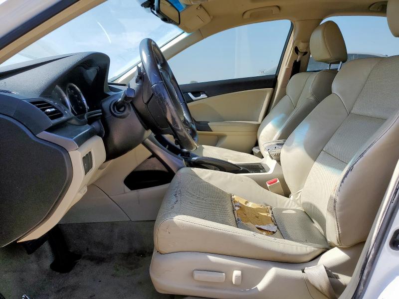 JH4CU2F47DC014360 - 2013 ACURA TSX WHITE photo 7