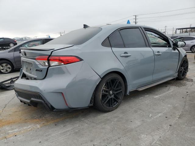 5YFS4MCE1NP112637 - 2022 TOYOTA COROLLA SE GRAY photo 3