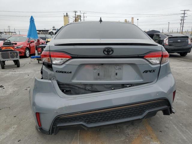 5YFS4MCE1NP112637 - 2022 TOYOTA COROLLA SE GRAY photo 6