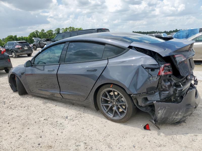 5YJ3E1EA0PF685246 - 2023 TESLA MODEL 3 ვერცხლისფერი ფოტო 2