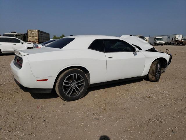 2C3CDZGG6KH629807 - 2019 DODGE CHALLENGER SXT WHITE photo 3