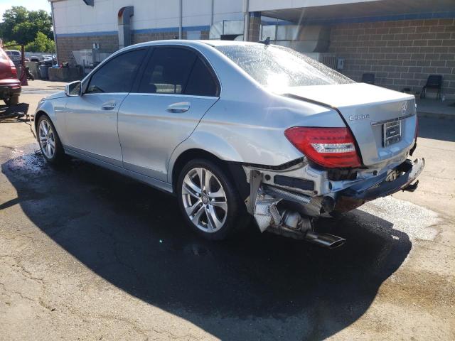 WDDGF8AB7DR257420 - 2013 MERCEDES-BENZ C 300 4MATIC BLUE photo 2