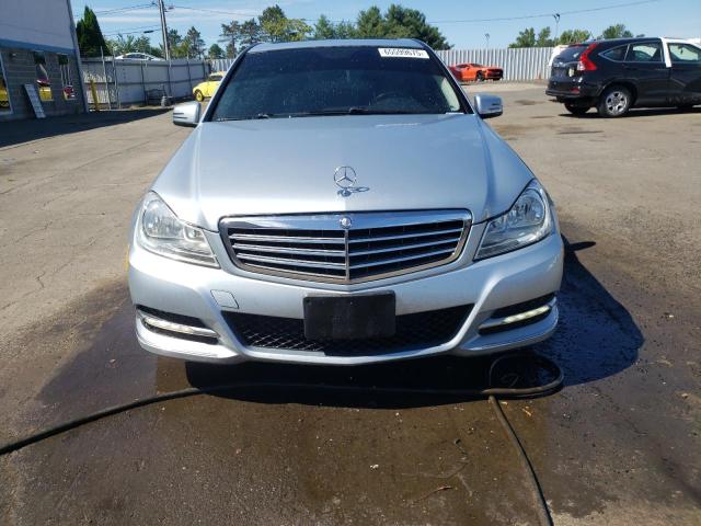 WDDGF8AB7DR257420 - 2013 MERCEDES-BENZ C 300 4MATIC BLUE photo 5