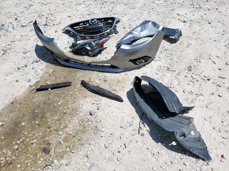 JM1BM1X39G1355868 - 2016 MAZDA 3 GRAND TOURING GRAY photo 12