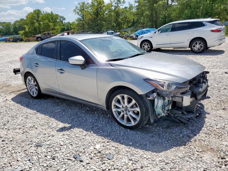 JM1BM1X39G1355868 - 2016 MAZDA 3 GRAND TOURING GRAY photo 4