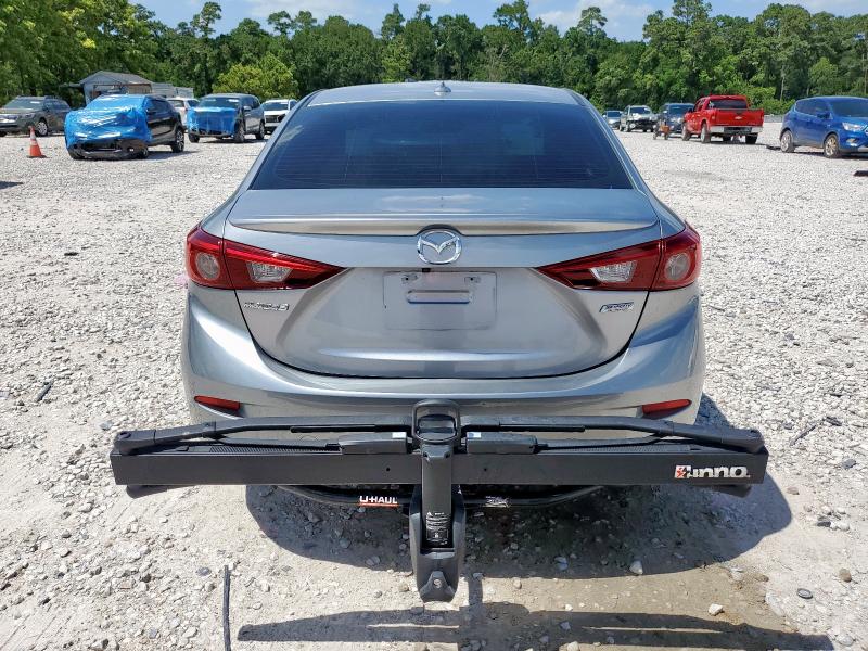 JM1BM1X39G1355868 - 2016 MAZDA 3 GRAND TOURING GRAY photo 6