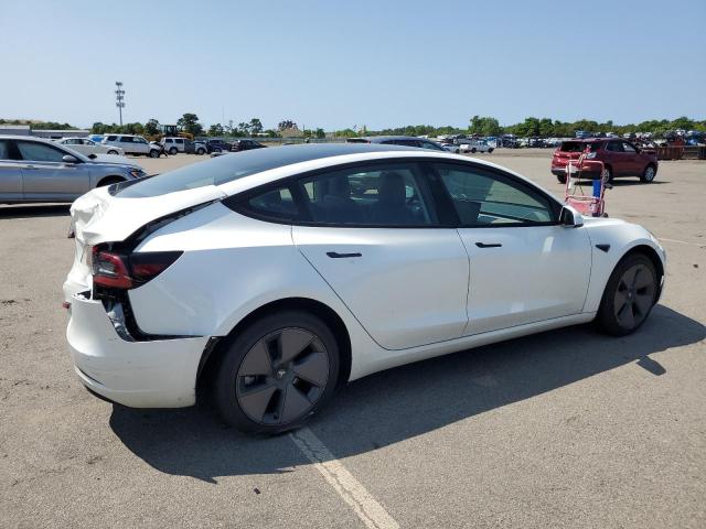 5YJ3E1EA0PF680970 - 2023 TESLA MODEL 3 Blanco foto 3