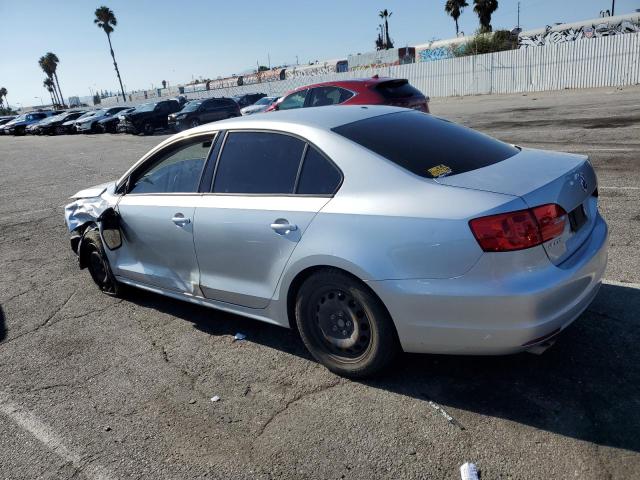 3VW2K7AJ1EM236824 - 2014 VOLKSWAGEN JETTA BASE 银色 照片 2