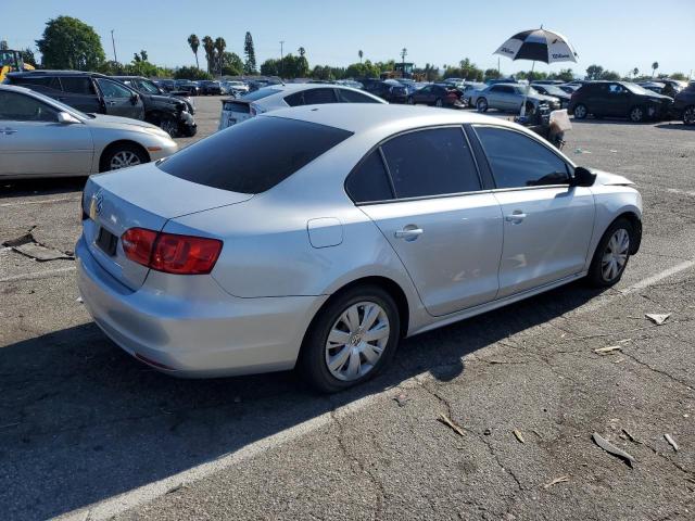 3VW2K7AJ1EM236824 - 2014 VOLKSWAGEN JETTA BASE 银色 照片 3