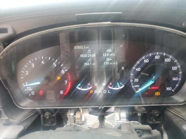 1FM5K8ABXNGA01407 - 2022 FORD EXPLORER POLICE INTERCEPTOR ვერცხლისფერი ფოტო 9