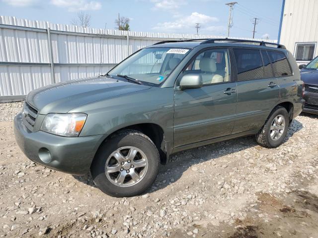 JTEDP21AX60115063 - 2006 TOYOTA HIGHLANDER LIMITED GREEN photo 1