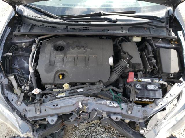 5YFBURHEXKP897967 - 2019 TOYOTA COROLLA L GRAY photo 11