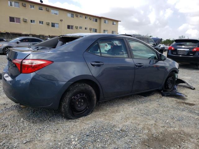 5YFBURHEXKP897967 - 2019 TOYOTA COROLLA L GRAY photo 3