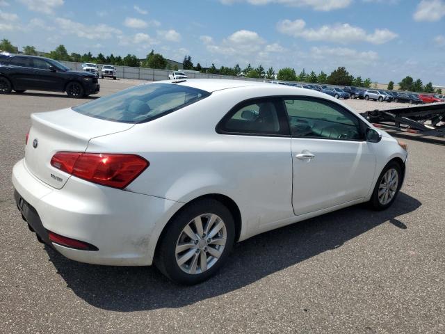 KNAFX6A8XF5370667 - 2015 KIA FORTE EX WHITE photo 3