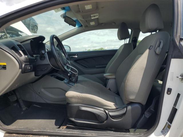 KNAFX6A8XF5370667 - 2015 KIA FORTE EX WHITE photo 7