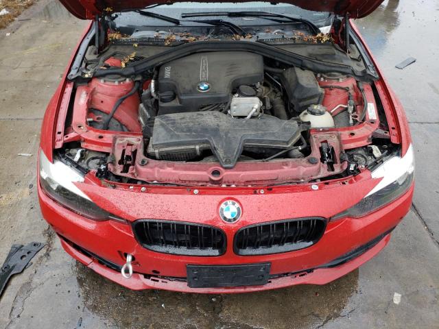 WBA8E5G53GNT40207 - 2016 BMW 320 XI RED photo 11