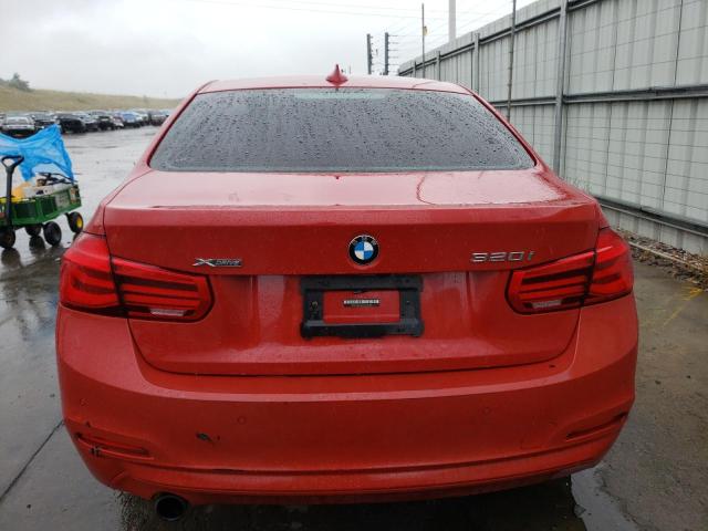 WBA8E5G53GNT40207 - 2016 BMW 320 XI RED photo 6