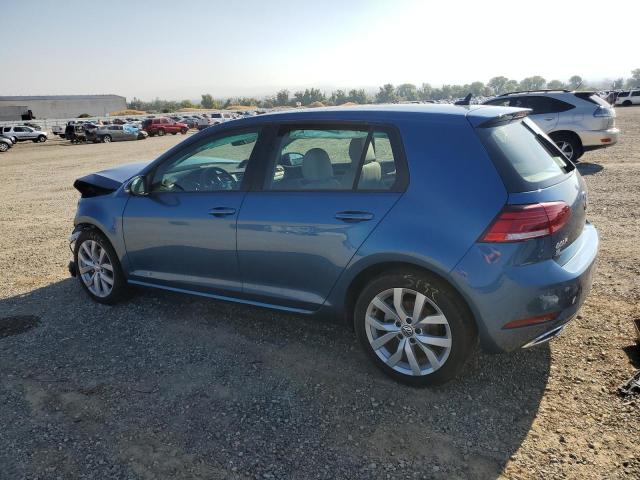 3VWG57AU2KM015137 - 2019 VOLKSWAGEN GOLF S BLUE photo 2