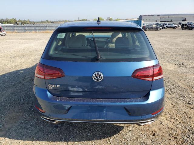 3VWG57AU2KM015137 - 2019 VOLKSWAGEN GOLF S BLUE photo 6