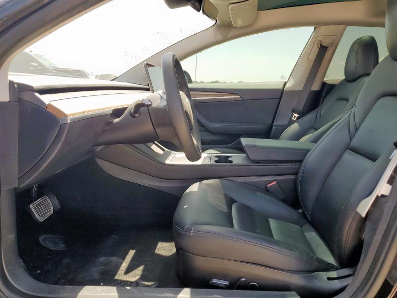 5YJ3E1EB9PF633137 - 2023 TESLA MODEL 3 BLACK photo 7