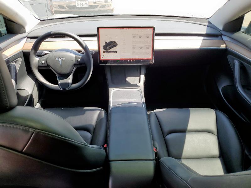 5YJ3E1EB9PF633137 - 2023 TESLA MODEL 3 BLACK photo 8