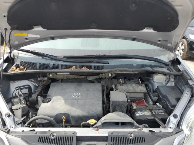 5TDDK3DC6CS031756 - 2012 TOYOTA SIENNA XLE SILVER photo 12