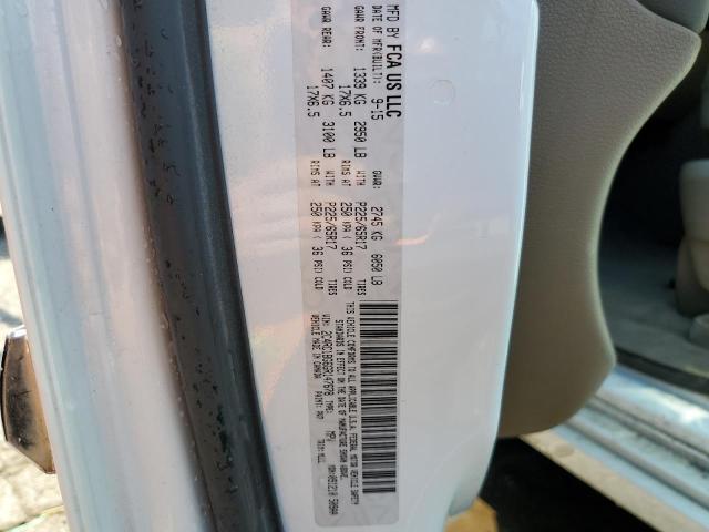 2C4RC1BG6GR147678 - 2016 CHRYSLER TOWN & COU TOURING თეთრი ფოტო 13