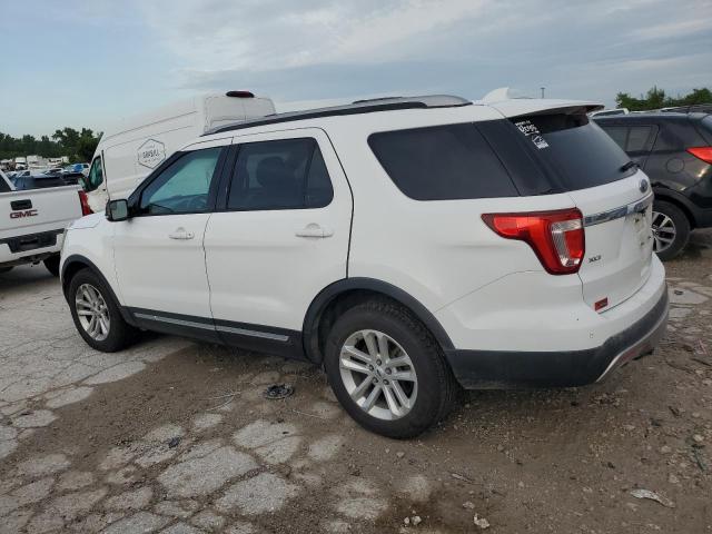 1FM5K7D87GGD01662 - 2016 FORD EXPLORER XLT თეთრი ფოტო 2