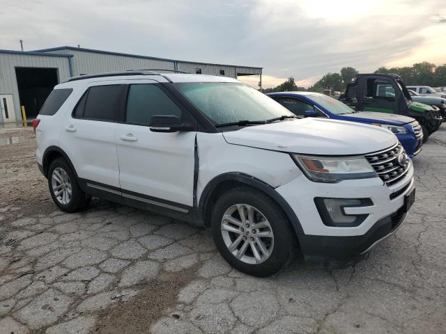 1FM5K7D87GGD01662 - 2016 FORD EXPLORER XLT თეთრი ფოტო 4
