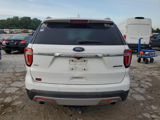 1FM5K7D87GGD01662 - 2016 FORD EXPLORER XLT თეთრი ფოტო 6