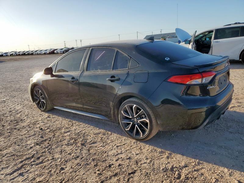 JTDS4MCE2NJ081869 - 2022 TOYOTA COROLLA SE 黑色 照片 2