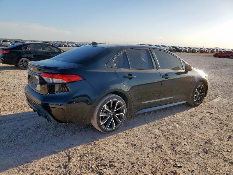 JTDS4MCE2NJ081869 - 2022 TOYOTA COROLLA SE 黑色 照片 3