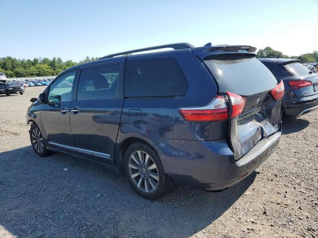 5TDDZ3DC5LS248193 - 2020 TOYOTA SIENNA XLE Blau Foto 2